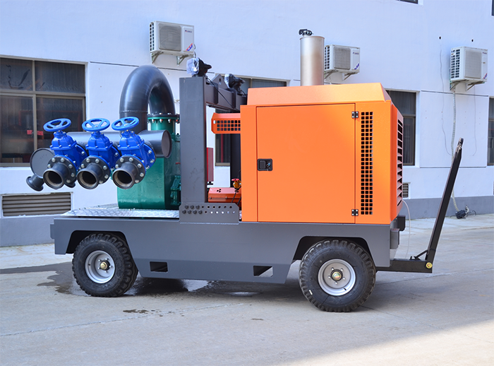 mobile pump truck